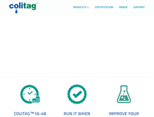 Tablet Screenshot of colitag.com